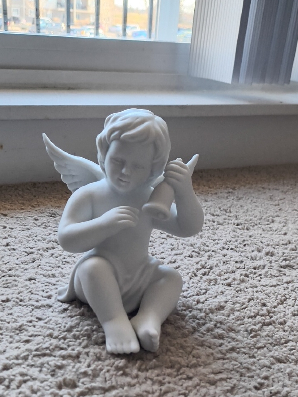 Rosenthal White Cherub Angel Sculpture